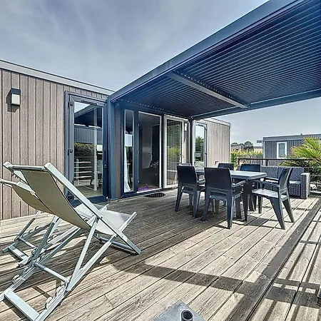 Mobil-home Grand Confort: 2 Ch, Piscine, A 200m, Parking, Wifi - Fr-1-361a-96 *