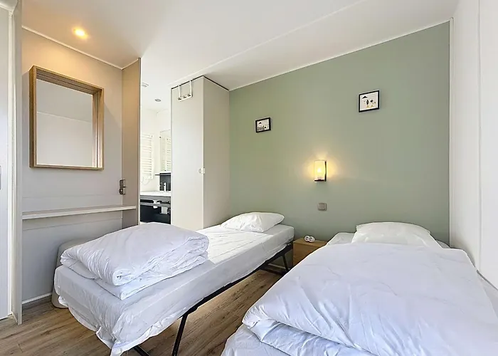 Mobil-home Grand Confort: 2 Ch, Piscine, A 200m, Parking, Wifi - Fr-1-361a-96 Jullouville-les-Pins